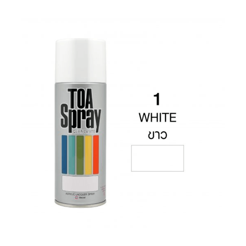 ทีโอเอ สเปรย์ อเนกประสงค์ #R#001 400 ซีซี สีขาว
