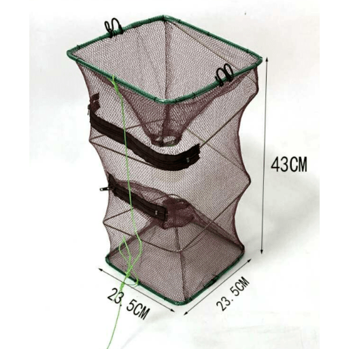 Catcher มุ้งดักปลา ดักกุ้ง 2 ช่อง รุ่น SC12-3