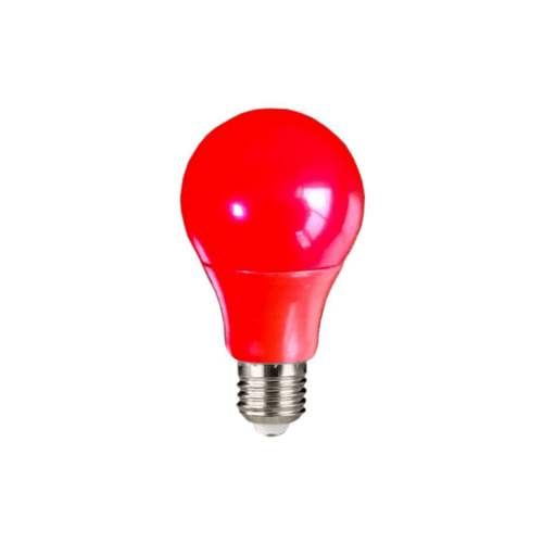 ELON หลอดไฟแอลอีดีบัล์บสีแดง 5W รุ่น BL-A60-SBL002 แสงวอร์มไวท์