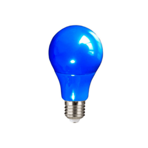 ELON หลอดไฟแอลอีดีบัล์บสีน้ำเงิน 5W รุ่น BL-A60-SBL002 แสงวอร์มไวท์