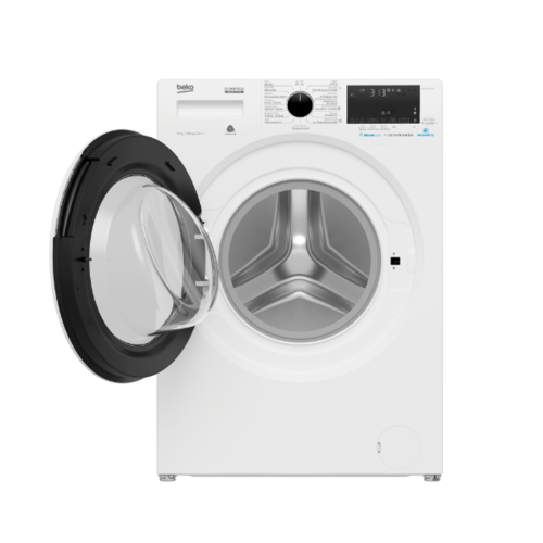 BEKO เครื่องซักผ้าฝาหน้า WCV9649XWST สีขาว