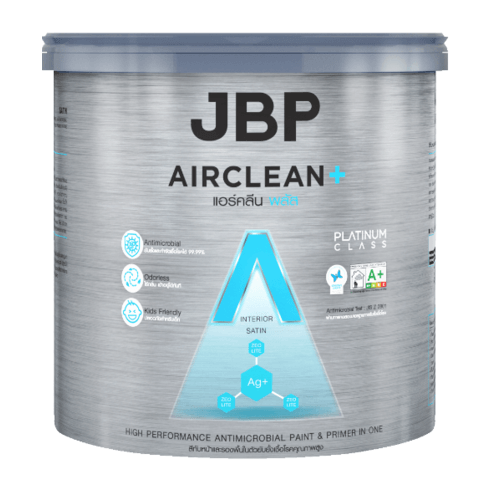 JBP สีน้ำทาภายใน Airclean Plus BASE A 2.5 กล