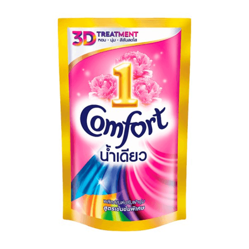 COMFORT น้ำยาปรับผ้านุ่ม คอมฟอร์ทอัลตร้า ( น้ำเดียว ) ขนาด 540 มล. สีชมพู