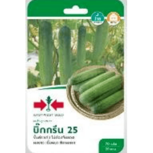 ศรแดง เมล็ดพันธุ์-แตงร้านลูกผสม บิ๊กกรีน 25 F1