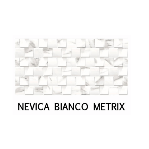 Phacha กระเบื้องแกรนิตโต้ 30x60 ซม. NEVICA BIANCO CRYSTAL (8P)