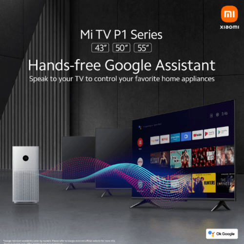 XIAOMI Mi Android TV P1 ขนาด 43 นิ้ว WE2V สีดำ