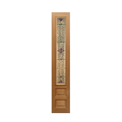 Masterdoors ประตูไม้จาปาการ์ ขนาด 40x160 cm. Jasmine-06 ธรรมชาติ