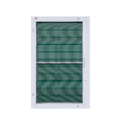 A-Plus หน้าต่างบานเกล็ด ขนาด 0.70x1.10m. A-WO/006 +มุ้ง สีขาว