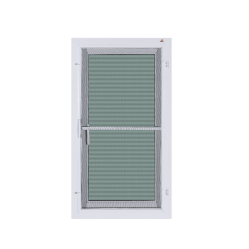 A PLUS PLATINUM หน้าต่างอะลูมิเนียม บานเปิด A-P/006 60x110ซม. สีขาว พร้อมมุ้ง