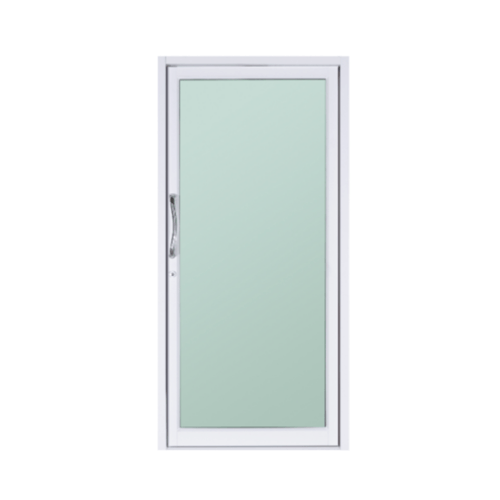 A PLUS ประตูอะลูมิเนียม บานสวิงเดี่ยว A-DO/012 100x205ซม. สีขาว