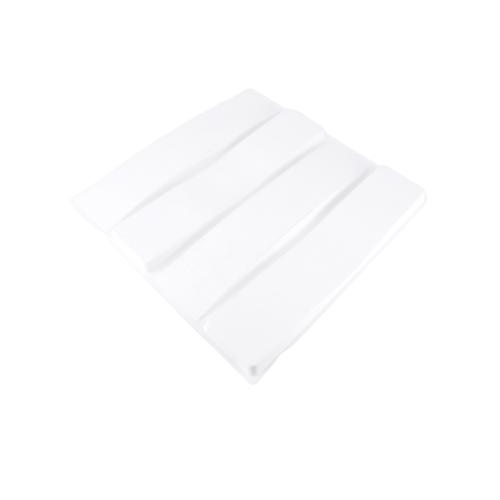 TAPIO วอลเปเปอร์ PVC 3D 50x50ซม. รุ่น PQS-RZ013 สีขาว A.