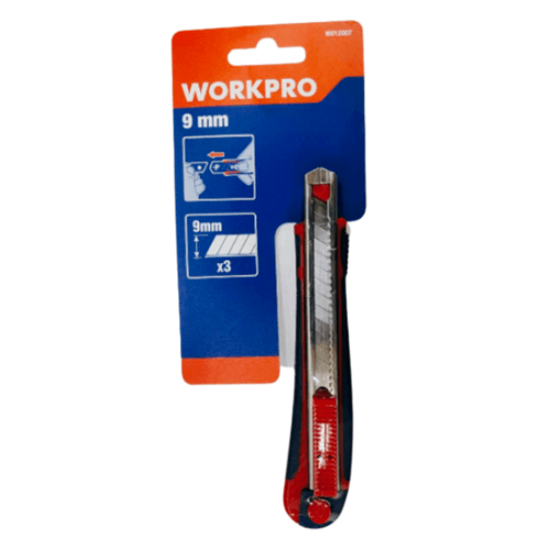 WORKPRO มีดคัตเตอร์ 9mm. รุ่น W012007