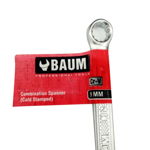 BAUM ประแจแหวนข้างปากตาย 9mm.