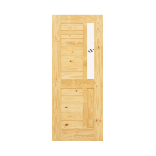 ประตู รุ่น Eco Pine - 012 (สนNZ) ขนาด 80x200 cm.
