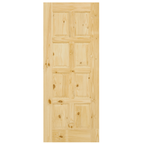 ประตู รุ่น Eco Pine-016 (สนนิวซีแลนด์) ขนาด 100x200cm.