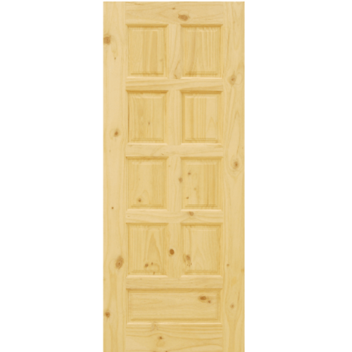ประตู Eco Pine-002 (ไม้สนนิวซีแลนด์) 90x200 cm.