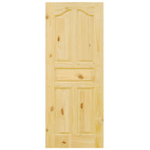 ประตูไม้สนนิวซีแลนด์ Eco Pine-017 70x200cm.