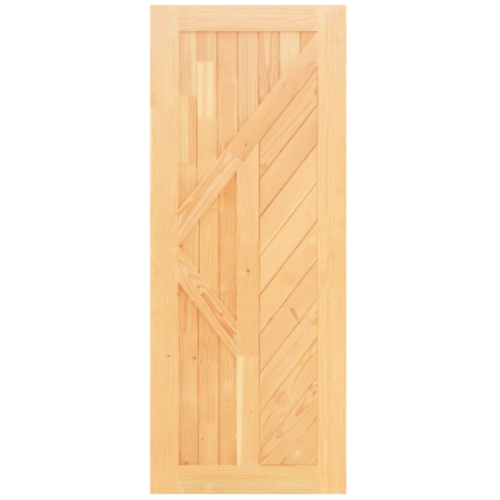 ประตูไม้ดักลาสเฟอร์ Eco Pine-026 90x200 cm.