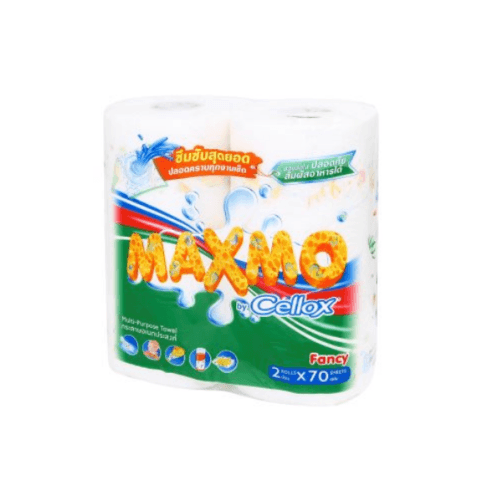 CELLOX กระดาษอเนกประสงค์ รุ่น MAXMO FANCY 70 แผ่น (2 ม้วน/แพ็ค)