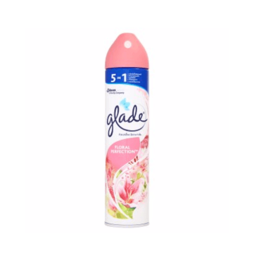 GLADE เกลด สเปรย์ปรับอากาศ-ฟลอรัล กลิ่นเพอร์เฟ็คชั่นส์ 320 มล.