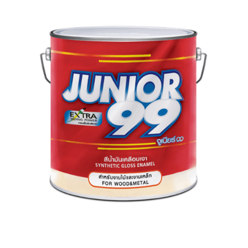 NIPPON PAINT สีน้ำมัน JUNIOR 99 9736 ขนาด 1 แกลลอน สีน้ำตาลเข้ม