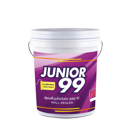 NIPPON PAINT สีรองพื้นปูนใหม่ JUNIOR 99 ขนาด 5 แกลลอน สีขาว