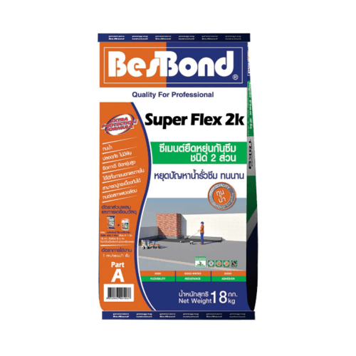 BESBOND ซีีเมนต์ยืดหยุ่นกันซึมชนิดสองส่วน AB 25 กก.