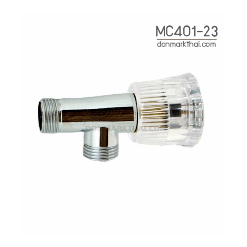 DONMARK วาล์วต่อฝักบัวหัวแก้ว  รุ่น MC401-23 สีโครเมี่ยม