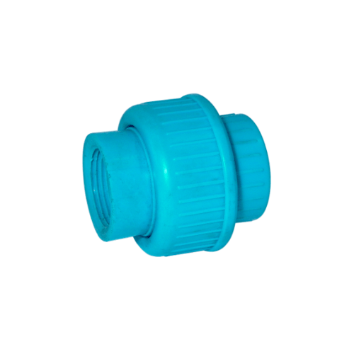 ข้อต่อยูเนี่ยน พีวีซี สีฟ้า 1นิ้ว (U-PVC)