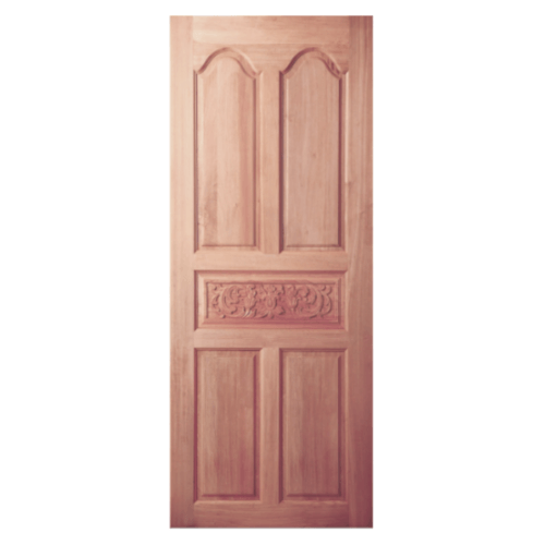 ประตูไม้สยาแดง GC-51 90x200 cm.