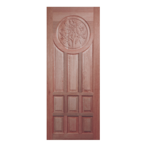 ประตูไม้สยาแดง GC-90 80x200 cm.