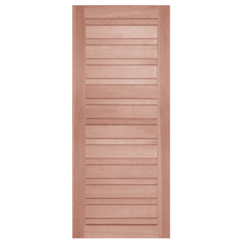 ประตูไม้สยาแดง GS-53 90x235 cm.