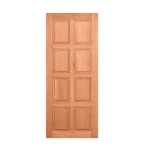 MAZTERDOOR ประตูไม้สยาแดง บานทึบ 8ฟัก70x180ซม.  G941  