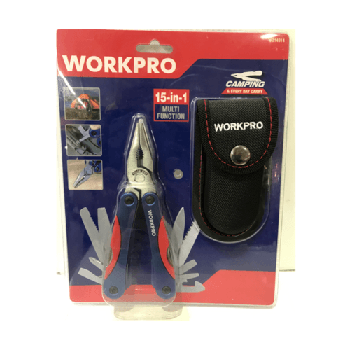 WORKPRO คีมอเนกประสงค์ 15-IN-1 รุ่น W014014