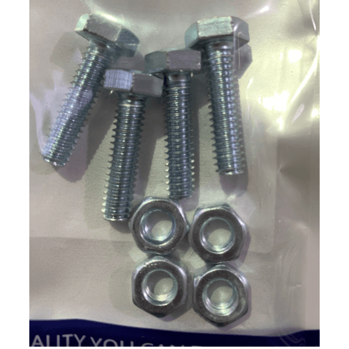 สกรูเกลียวมิล 1/4x1 รุ่น EF-002 (4ชิ้น/แพ็ค) FIX-XY