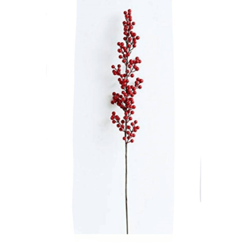 Tree O ดอกไม้ประดิษฐ์ตกแต่ง HB021 สีแดง