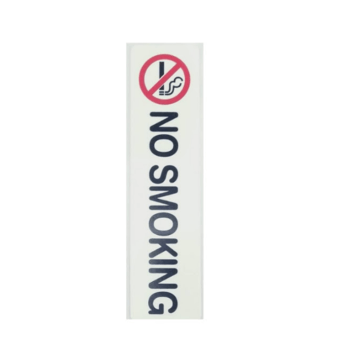 ป้ายPP (NO SMOKING) SGB1103-06 ขนาด 16x4 ซม.