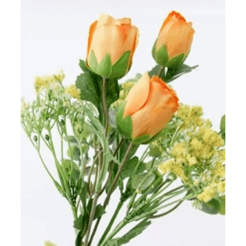 LOCAL ดอกไม้ประดิษฐ์ตกแต่ง 85161-0556OR 1x35x1cm.สีส้ม