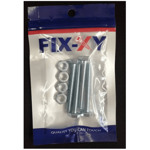 สกรูเกลียวมิล 1/4x2 รุ่น EF-004 (4ชิ้น/แพ็ค) FIX-XY