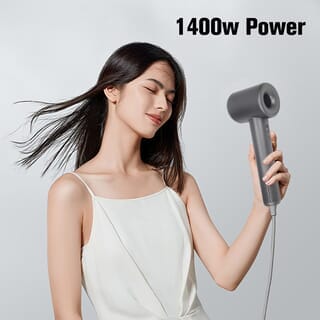 BENKA ไดร์เป่าผม 1400W รุ่น BA04 สีดำ-เทา