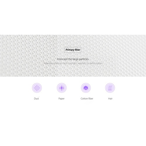 XIAOMI ไส้กรองเครื่องฟอกอากาศ XiaoMi Mi Air Purifier Filter (Purple) สีม่วง