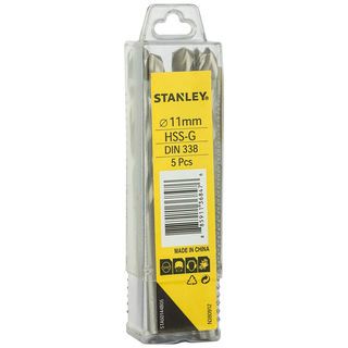 STANLEY ดอกเจาะเหล็ก HSS 11มม.(5pcs.) รุ่น STA50144B05