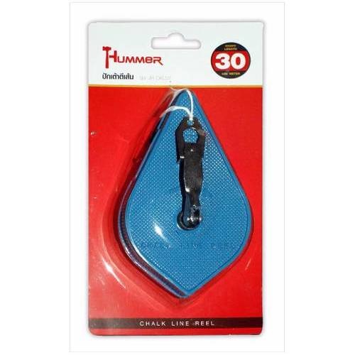 HUMMER ปักเต้าตีเส้น 30 เมตร สีน้ำเงิน รุ่น JR-CKL01