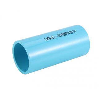 VAVO ข้อต่อตรง หนา 3/4(20) สีฟ้า(แพ็ค10)