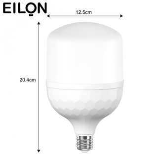 EILON หลอด LED Bulb 65W ขั้ว E27 รุ่น ELQP-T125-65W-6500K High Watt แสงเดย์ไลท์