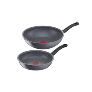 TEFAL ชุดกระทะเซ็ท 2 ชิ้น COOK HEALTHY รุ่น G134S295 FP24 + WP28