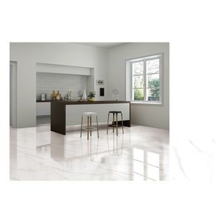 Marbella กระเบื้องพอร์ซเลน 60x60 ซม. รุ่น สโนวี  T63836W4   Glossy (4P) Random