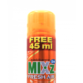 MIXz สเปรย์ปรับอากาศ กลิ่นส้ม 320 มล.เพิ่มฟรี 45 มล. รุ่น fresh air