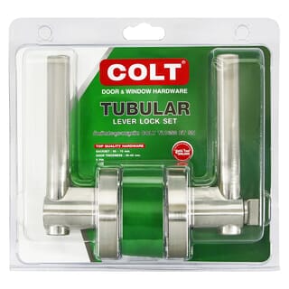 COLT ก้านบิดพรีเมี่ยมห้องทั่วไป ก้านตรงฝากลม รุ่น TL1658ET-SN สีสแตนเลส