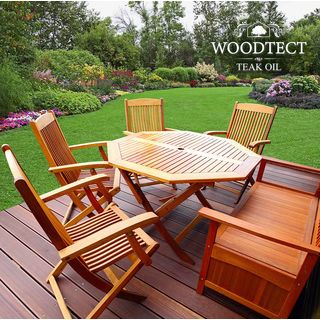 Woodtect วูดเทค ทีคออยล์ WT-001 1 กล. สีใส